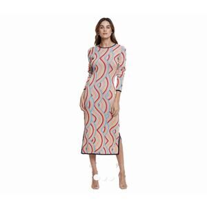Never Fully Dressed Rainbow Swirl Knit Midi Women’s Size US 8 *HAS FLAW*
